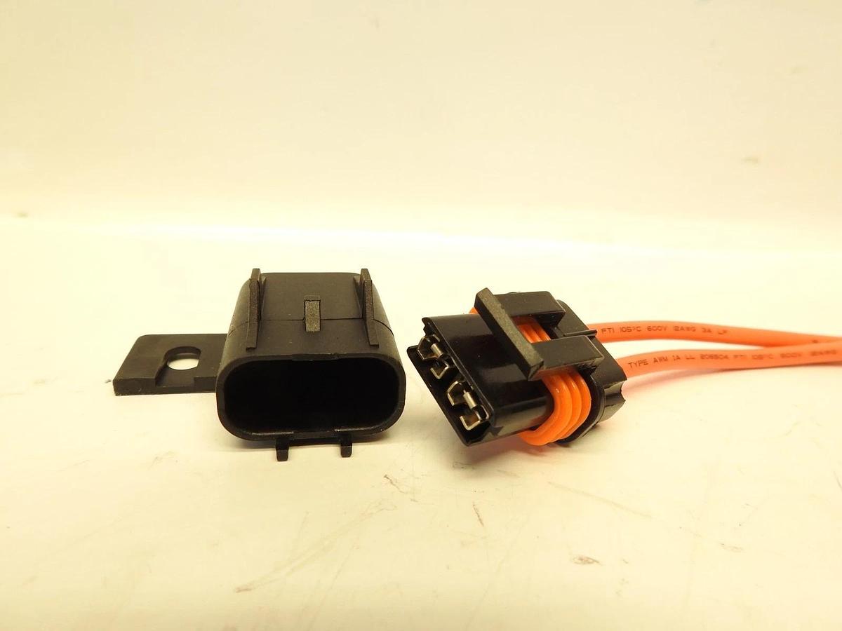 Lot Of 2 Grote 82-2166 Ato Fuse Holder 12 Ga 30 Amp W Cap & Mounting Tab