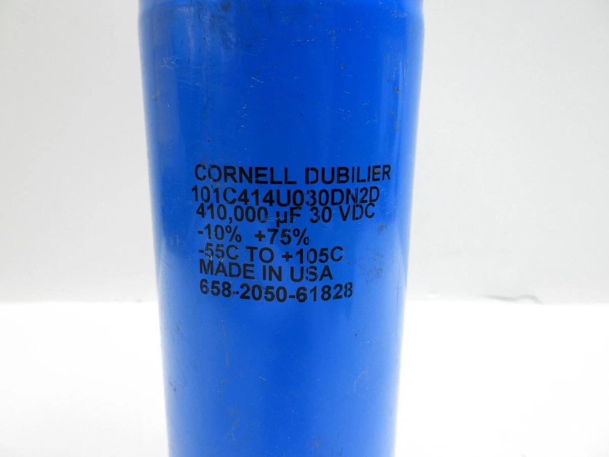 New Cornell Dubilier 101C414U030DN2D -55C TO +105C 658-2050-61828