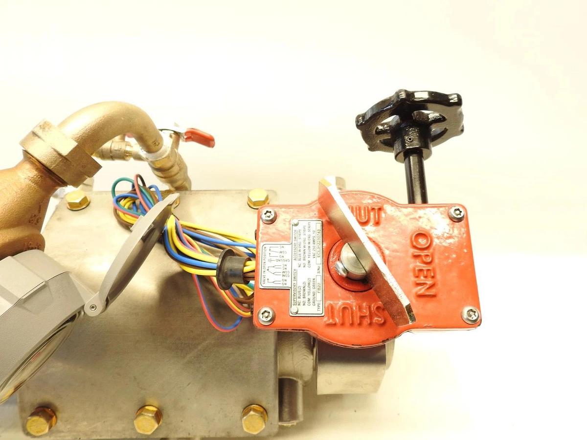 New 4" Ames Deringer 50 (RPDA-II) Reduced Pressure Detector Backflow Preventer