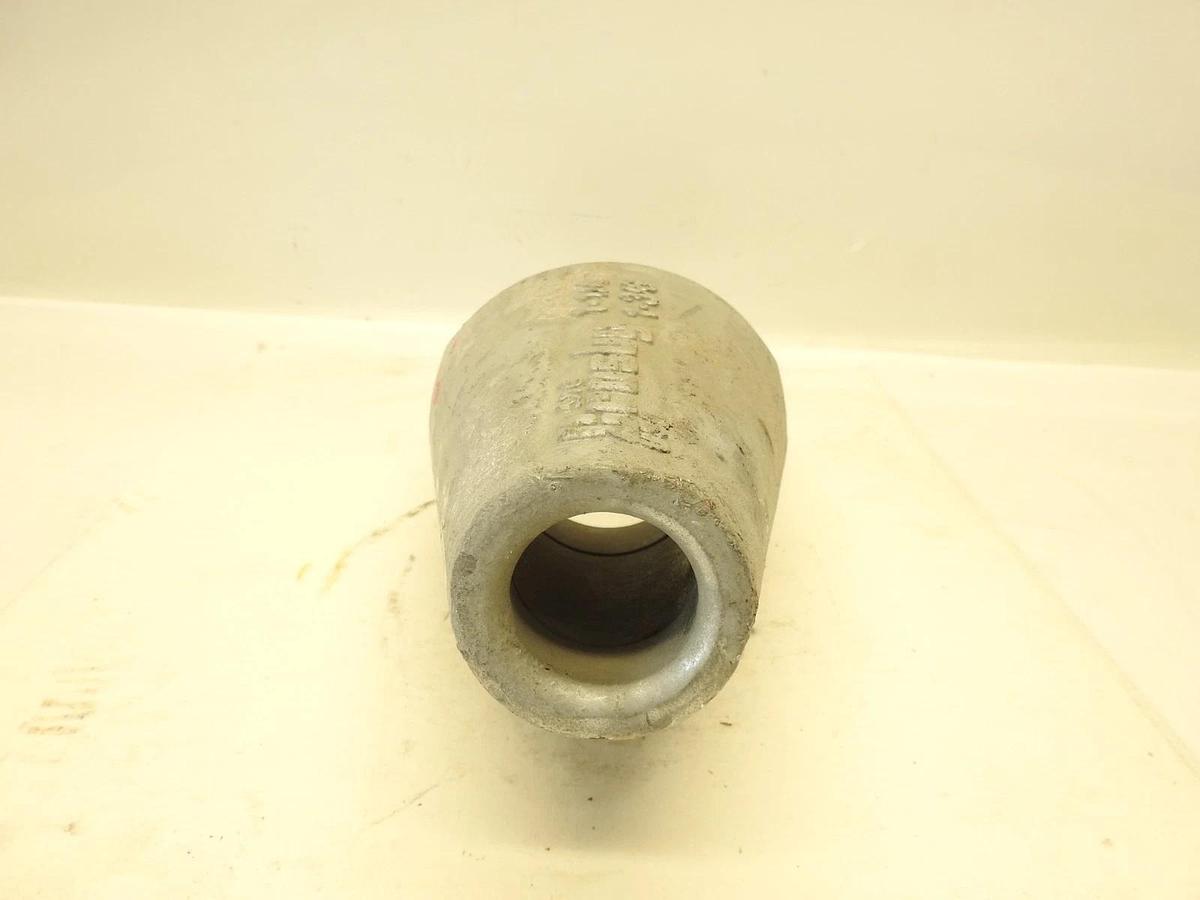 Crosby 1 1/4 1 3/8  5XC Closed Metal Filled Steel Wire Rope Socket Zinc Surface