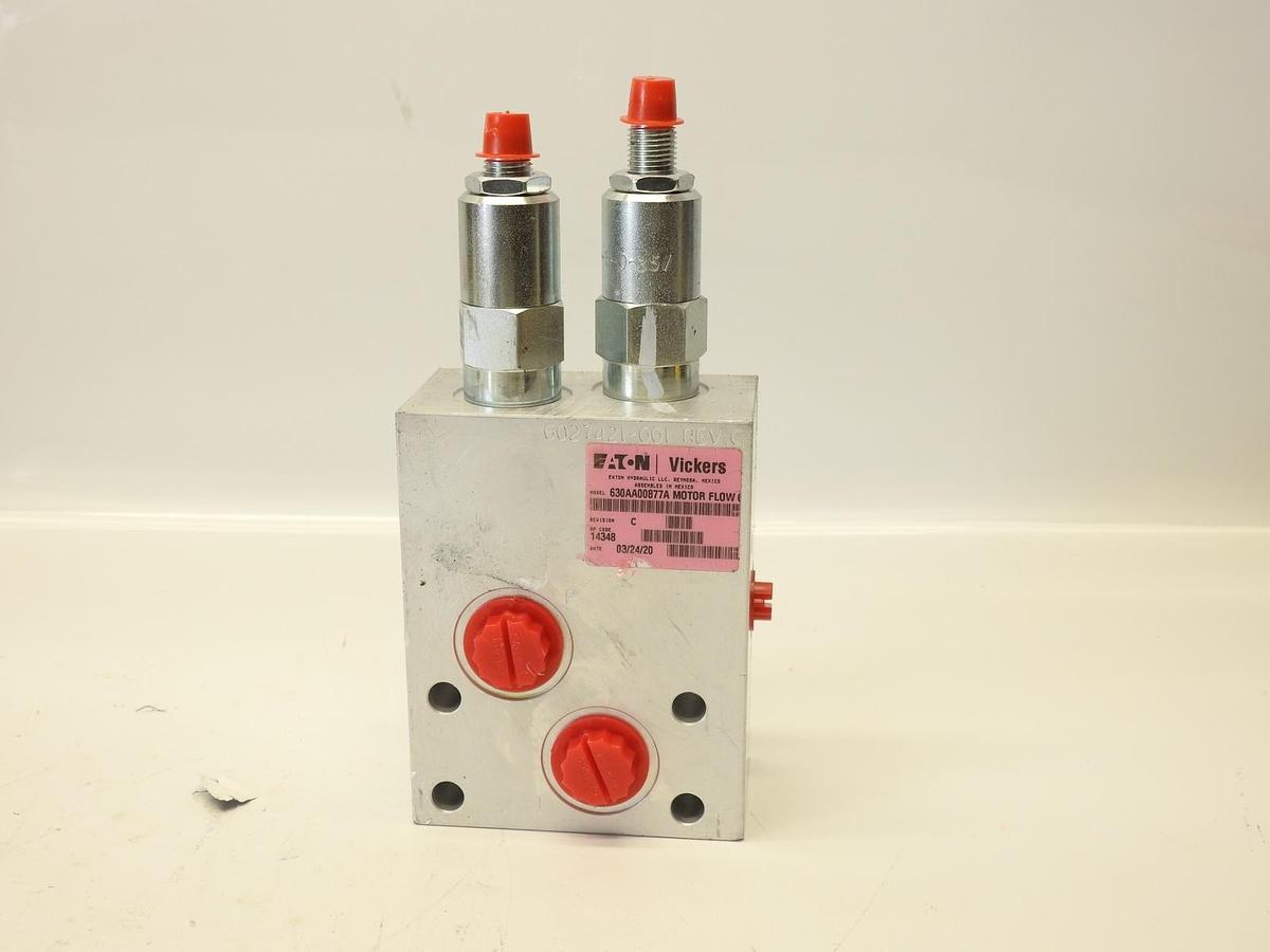 New Oem Eaton Vickers Valve Block 630AA00877A  6027421-001
