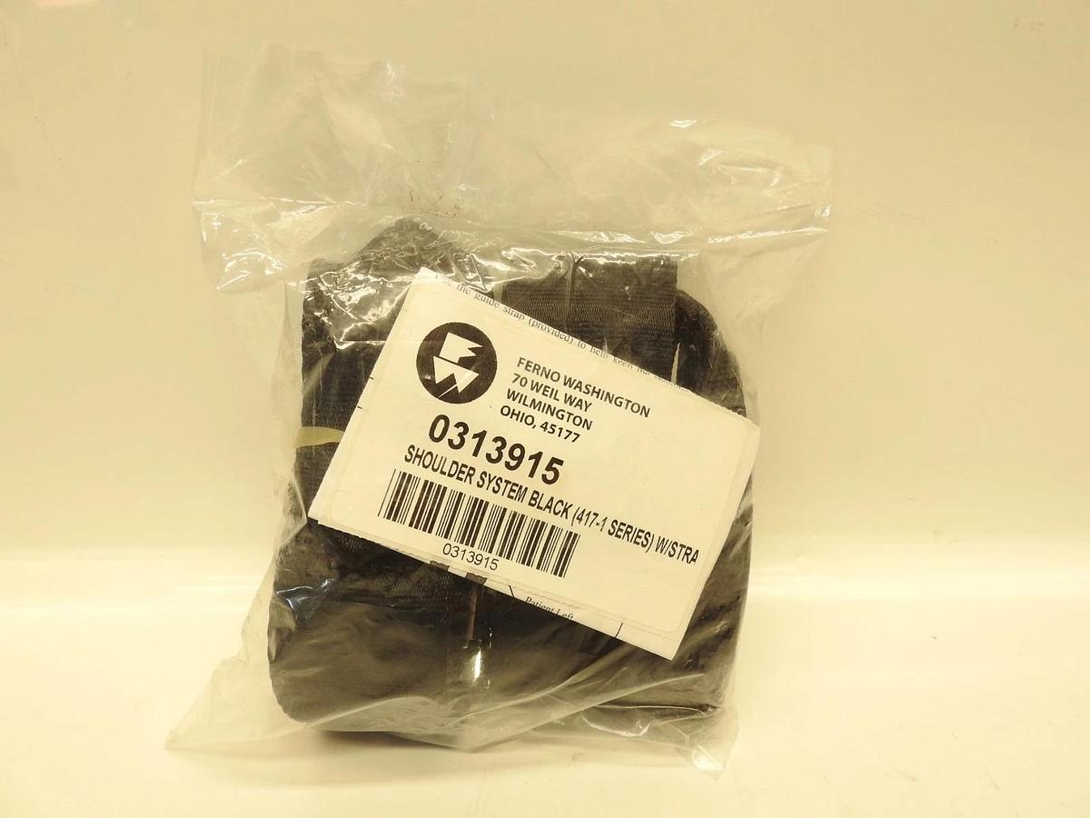 New Genuine Ferno Washington 0313915 417-1 Black Shoulder Restraint Strap