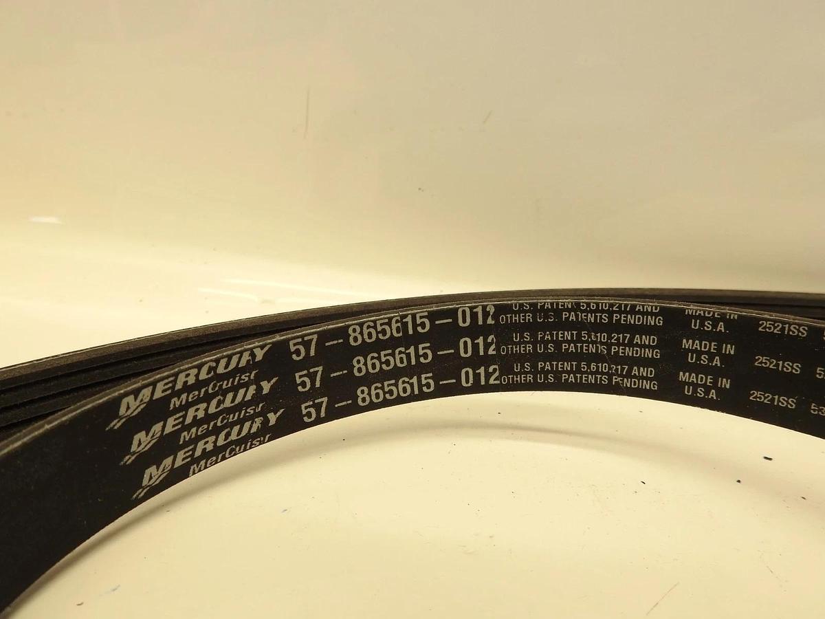 New Mercury Mercruiser Quicksilver Oem Part # 57-865615Q12 Belt-Serpentine