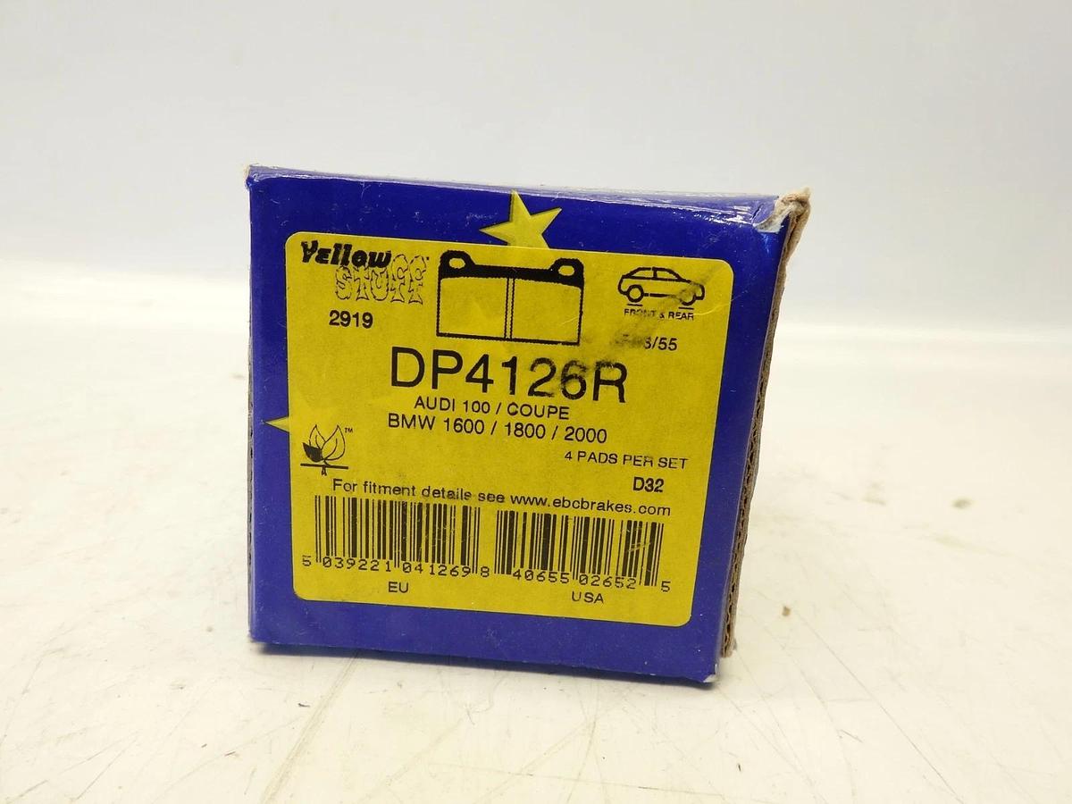 EBC DP4628R Yellowstuff Street & Track Brake Pads Rear For Toyota Camry NEW
