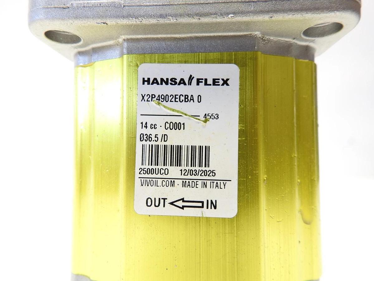 New HANSA FLEX X2P4902ECBA Vivolo External Gear Pump