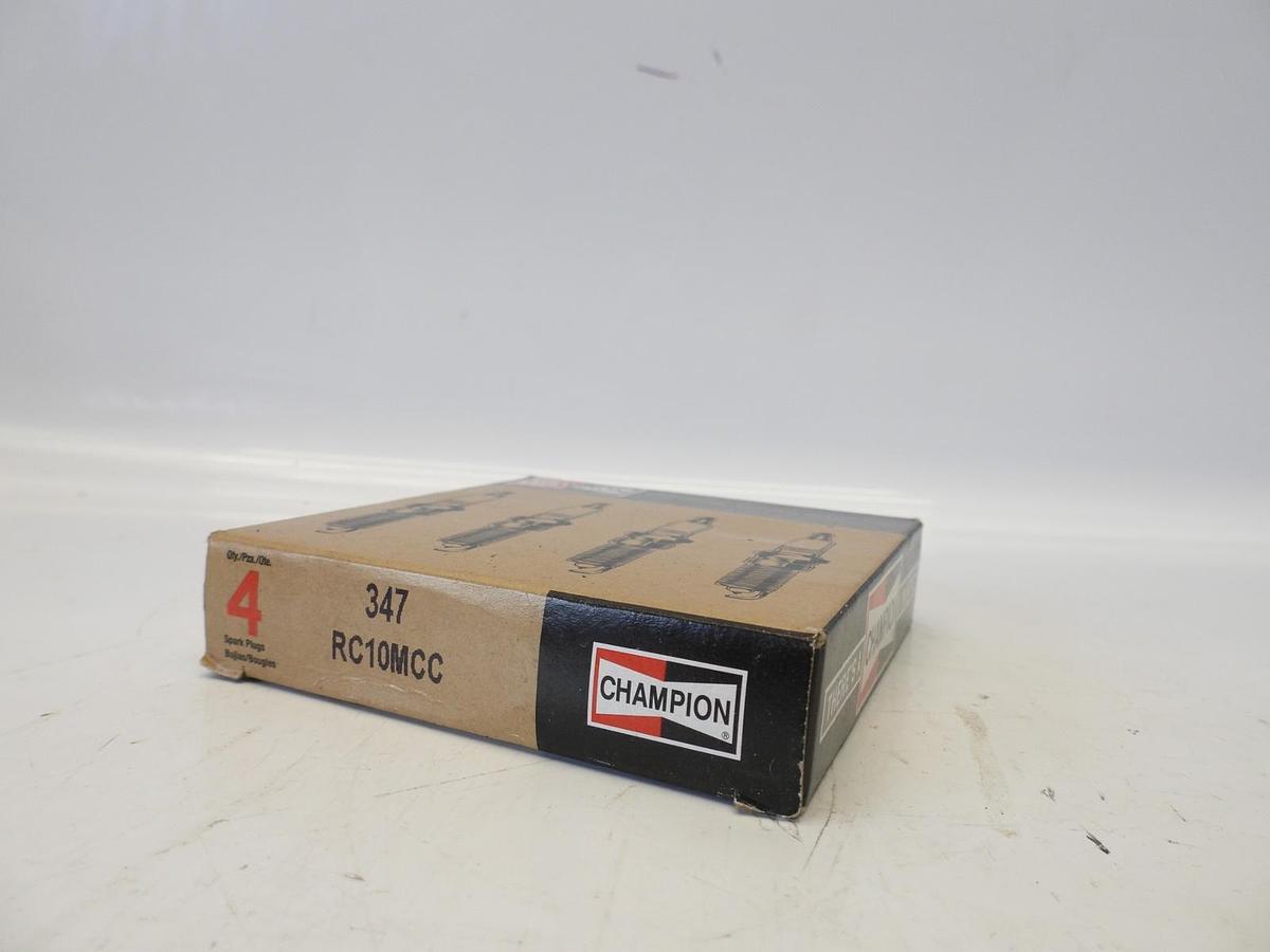 4 pc Champion 347 Copper Plus Spark Plugs for RC10MCC Ignition Secondary cf