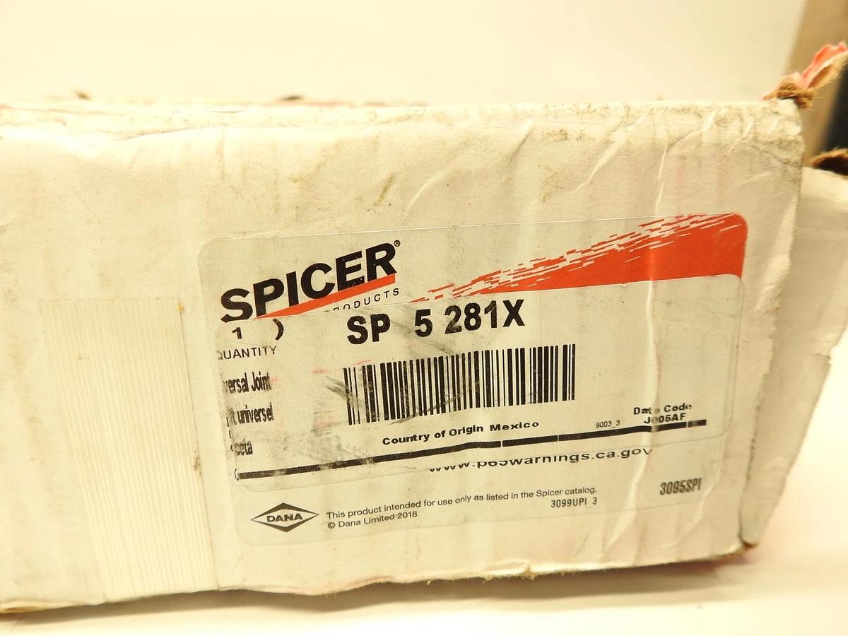 Genuine Dana Spicer Universal U-Joint Bearing SP-5281X MISSING PARTS