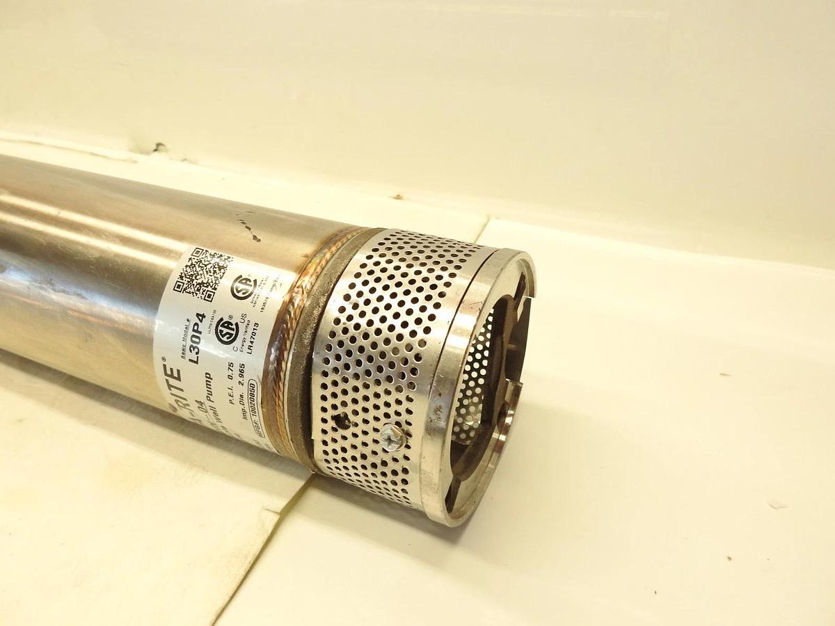 New Oem Pentair STA-RITE L30P4HH-04 4" Submersible Well Pump End, HS Series, 3 H