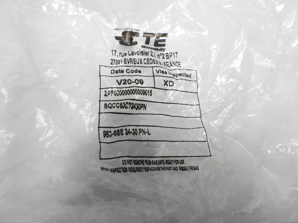 New Oem TE Connectivity Circular Connector Plug Cable 7 Pin 983-6SE 24-30 Pn-L