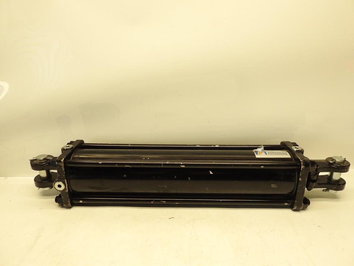New Advanced Hydraulics 4018TR-ORB/NPT Hydraulic Cylinder 4" Bore 18" Stroke