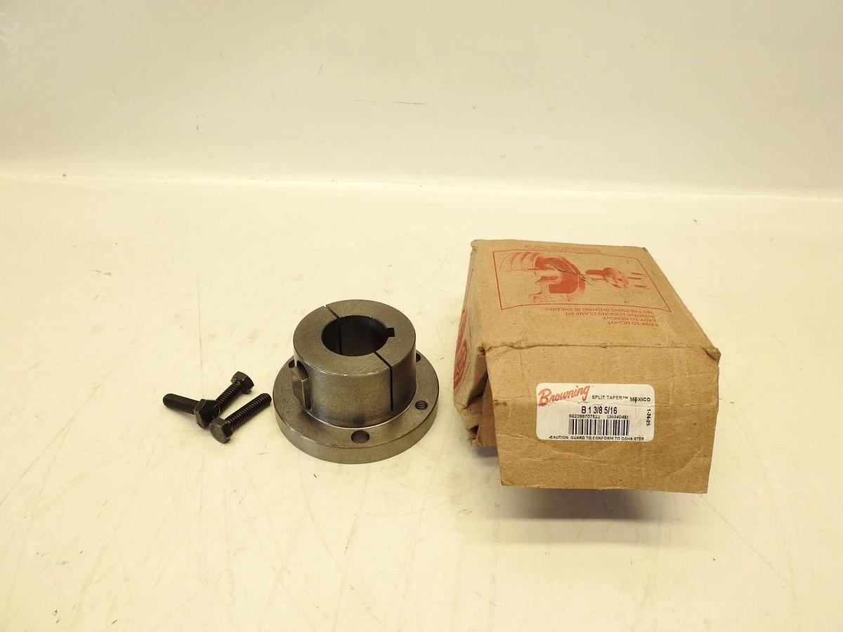 NEW BROWNING B 1 3/8 5/16 SPLIT TAPER BUSHING 1-3/8"