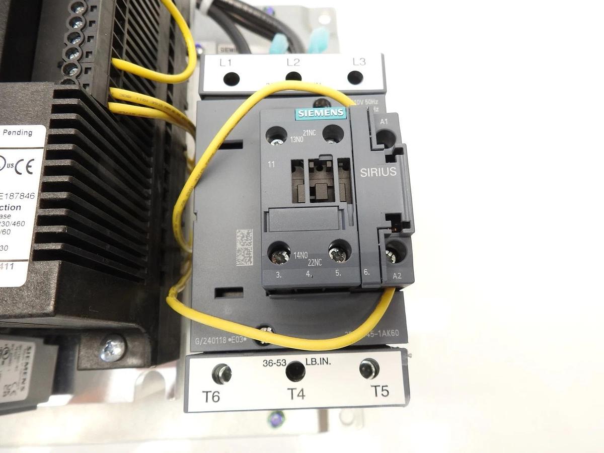 New Oem Siemens Industrial Controls Definite Purpose Starters Elevator Motor 72M