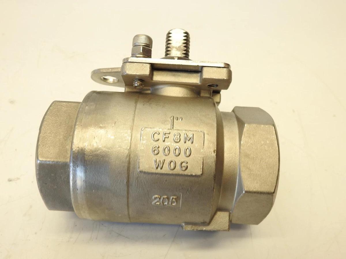 New Sharpe Stainless Steel Ball Valve 50F767 1"  CF8M