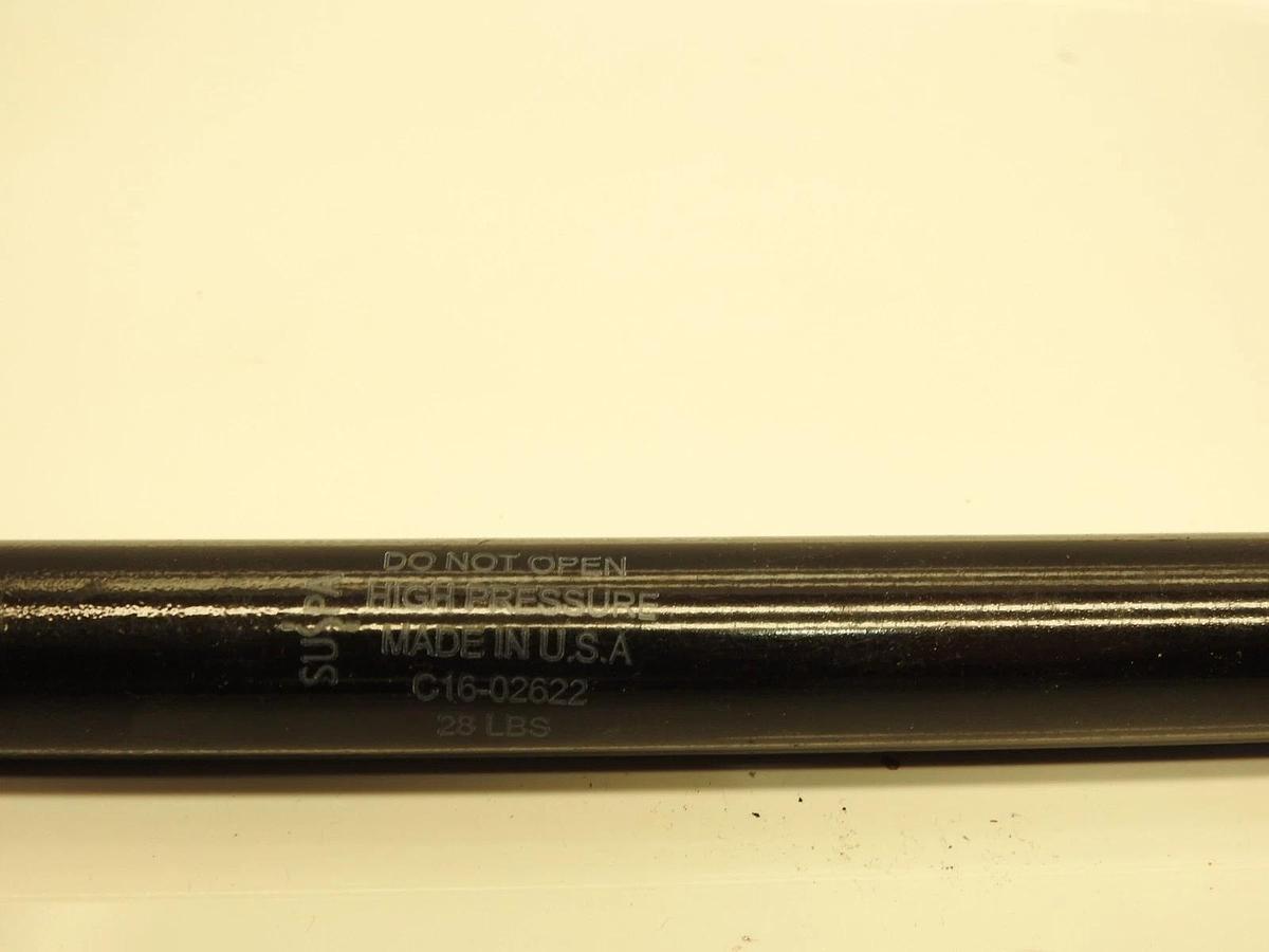 Single C16-02622 17" 28Lbs/127N Gas Shock Strut for Leer are Camper Shell Truck