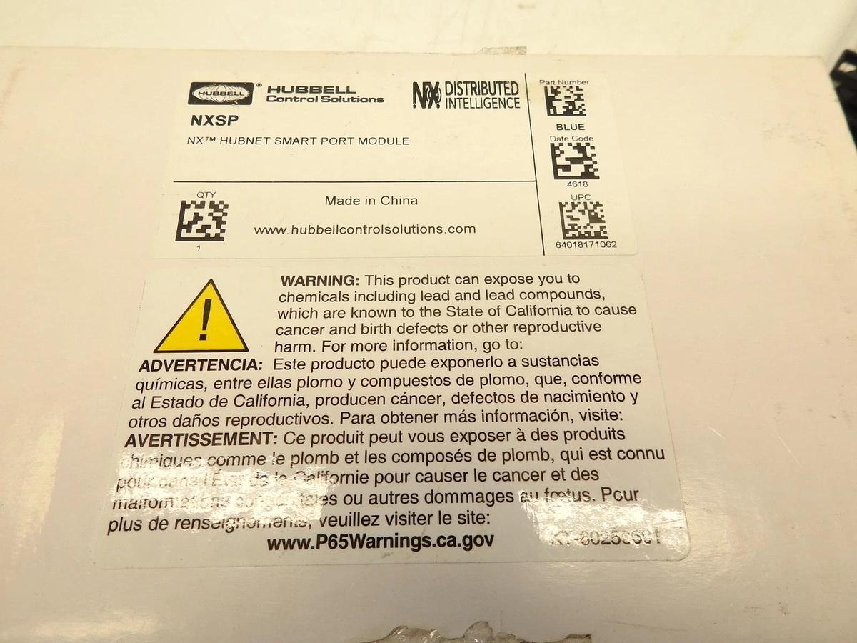 Ome Hubbell HBANXSP NX HUBNET SMART PORT MODULE