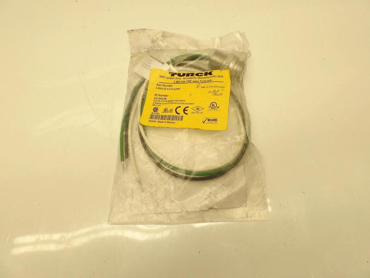 New Turck P-RSFV 45-0.5/14.5/NPT  U2-04158