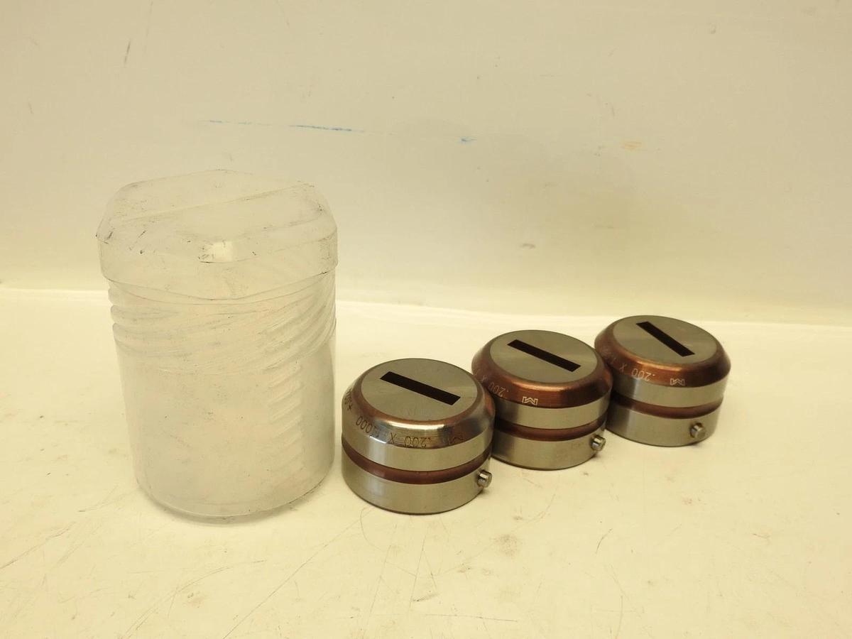 Lot Of 3 200 X 1.000 +.024 SLUG FREE Punch Press Die Tooling