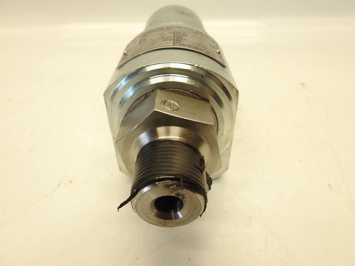 New Mercer Valve - 91-M2C61P1541 - 3/4" Threaded Relief Valve - 4500 psi