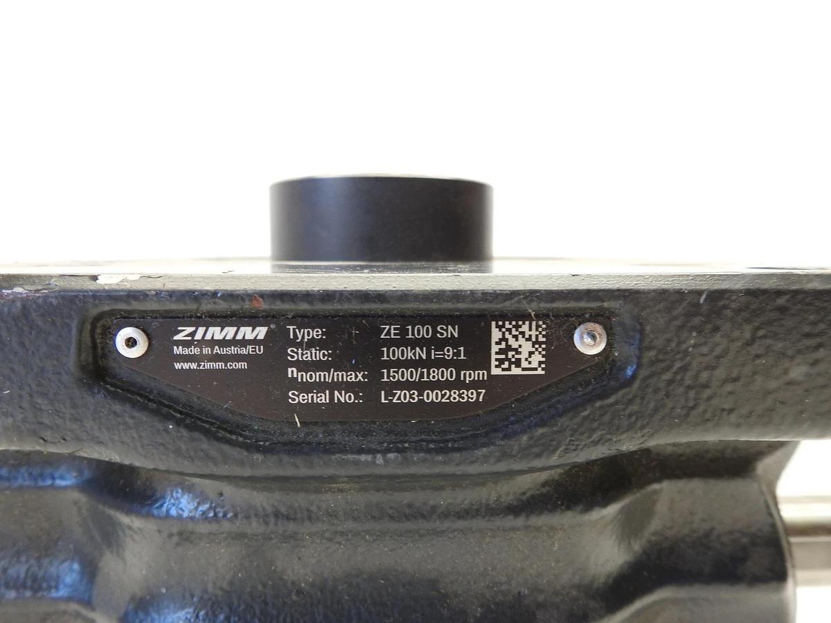 New Genuine Zimm ZE 100 SN 100kN 1500/1800 rpm