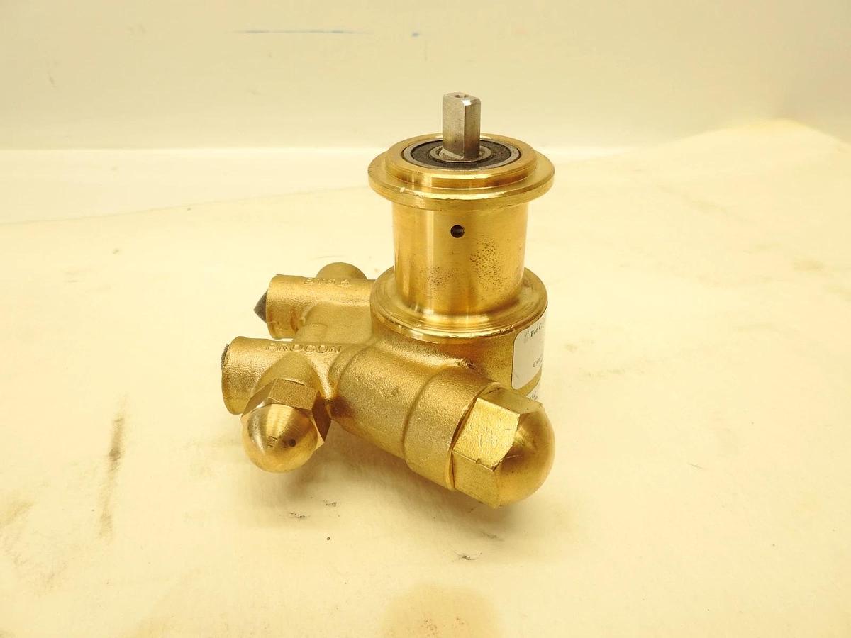 Procon 10934 Standex Brass Rotary Vane Pump 3/8" 250 PSI