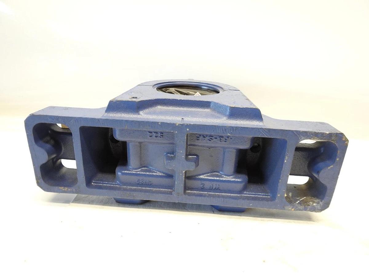 SKF SAF 522 Split Pillow Block Housing W/O Bearing, 7.874in ID, 2-Bolt, Cast Iro