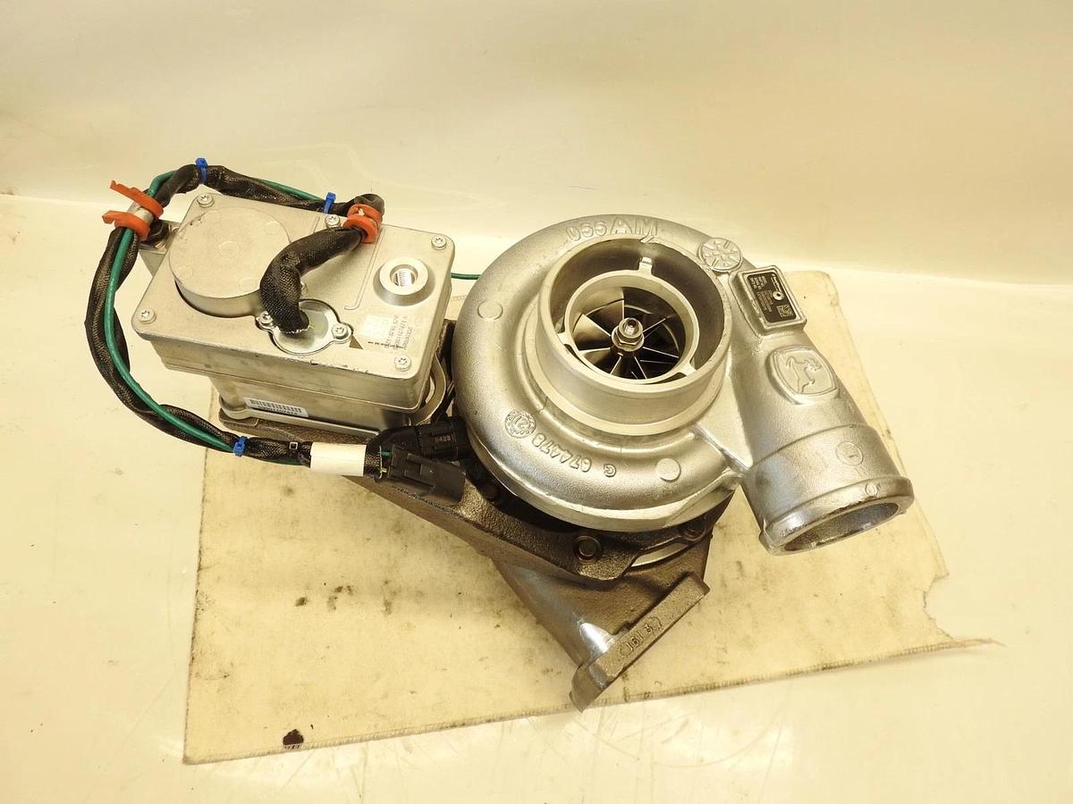 New Genuine Oem John Deere DZ108118 Turbocharger With Actuator Rollerless