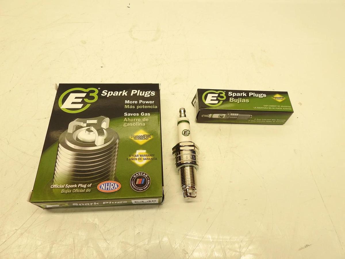 E3.46 E3 Premium Automotive Spark Plugs - 4 SPARK PLUGS