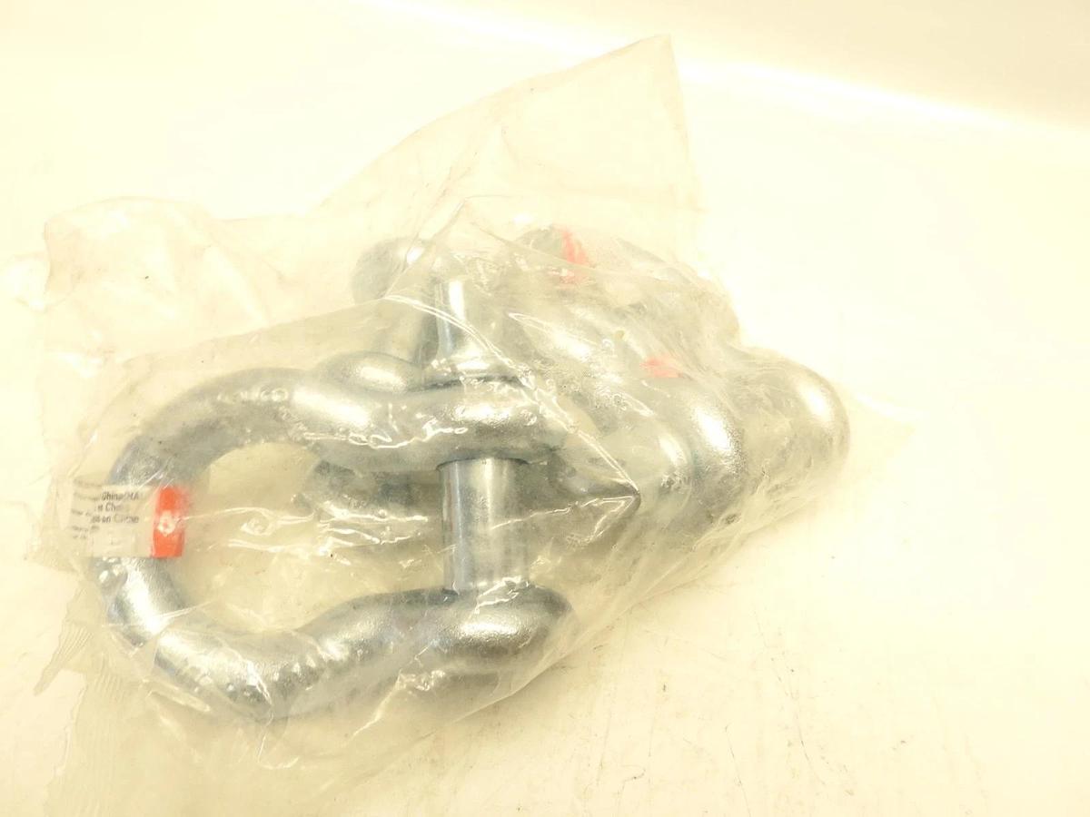 PACK OF 3 NATIONAL HARDWARE N830-310 5/8" ANCHOR SHACKLES GALVANIZED