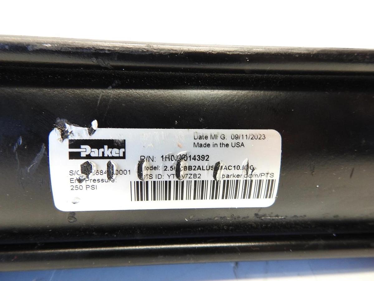 New Oem Parker 1H000014392 Hydraulic Cylinder