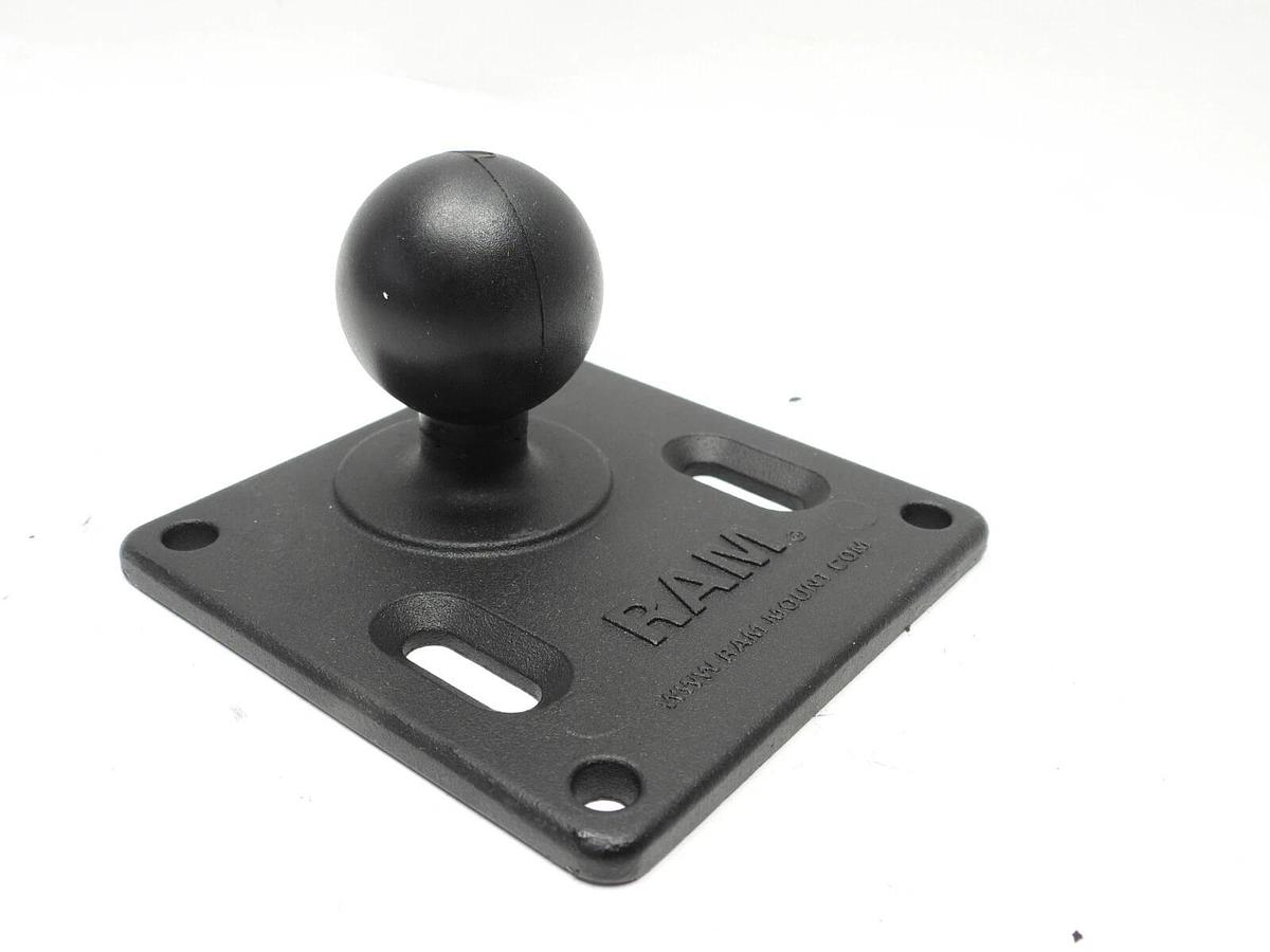 RAM Mount 75mm X 75mm VESA 3.625" Plate with 1.5" Rubber Ball - RAM-2461U