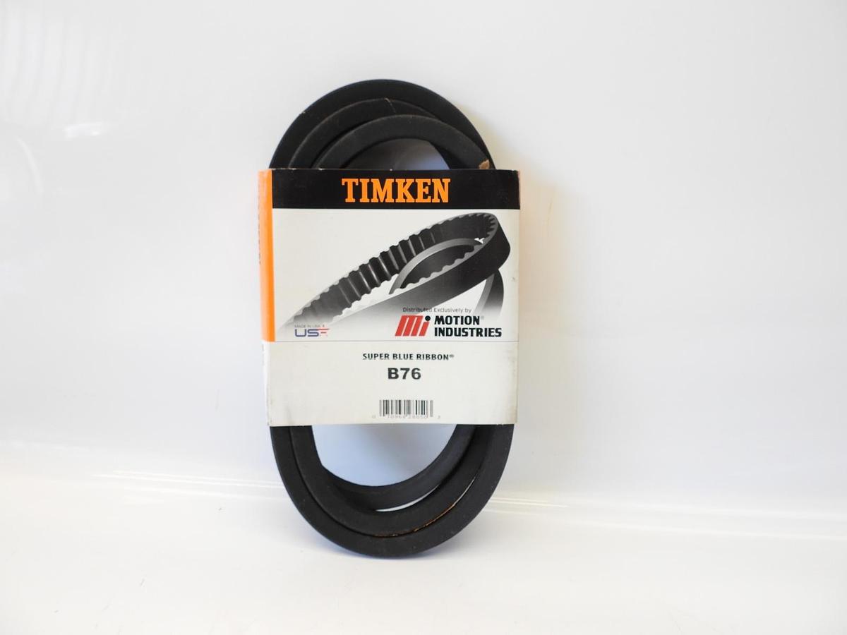 Timken B76 Super Blue Ribbon® V-Belt - B Section, 1 Band, 79.30 in Outside Lengt