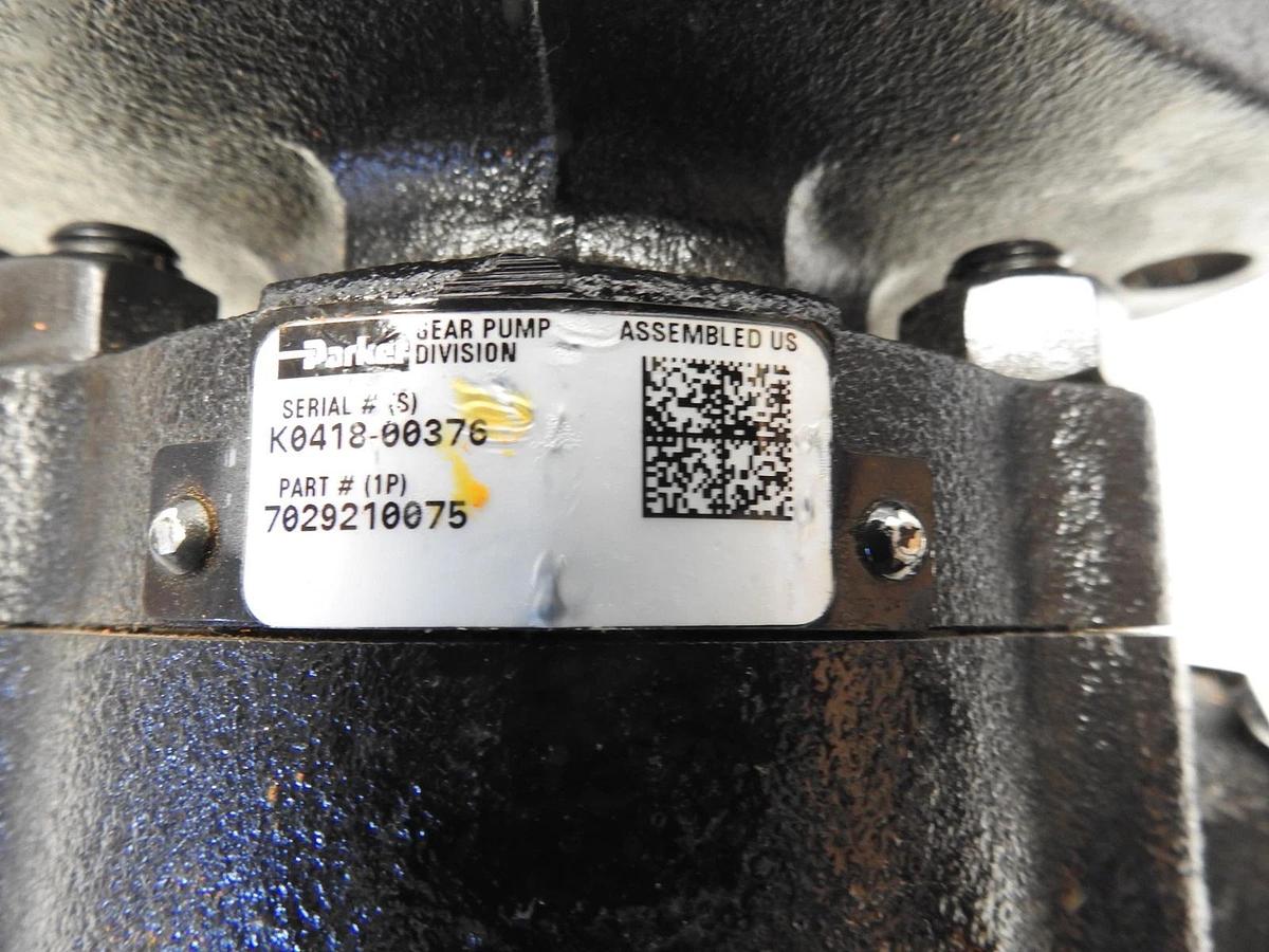 New Oem Parker 7029210075 Light Duty Hydraulic Gear Pump Motor