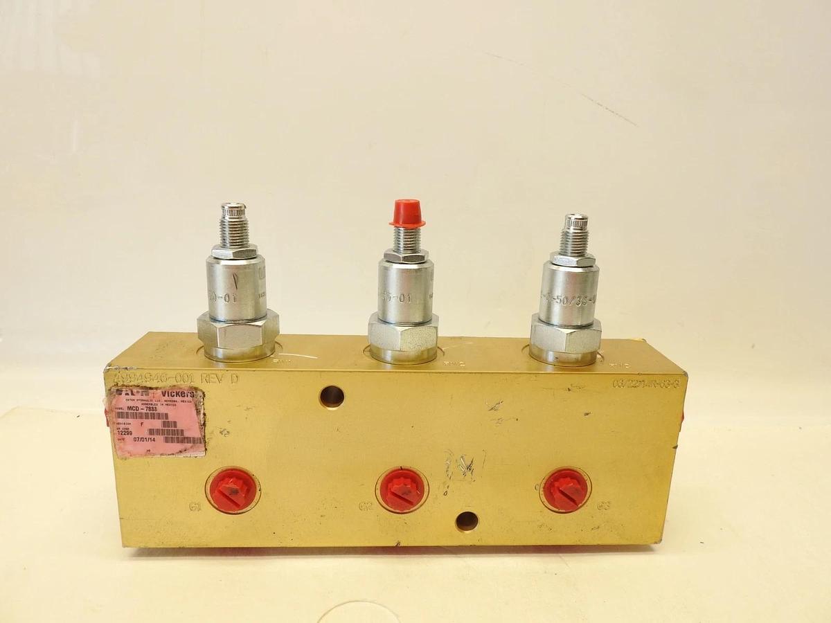 New Oem Eaton Vickers MCD Series  MCD-7833 Valve Assembly