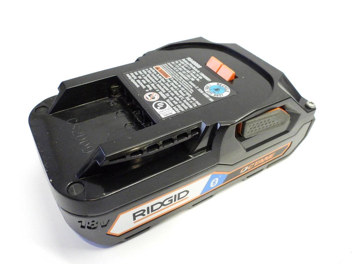 RIDGID Fixed Base Router 18-Volt Bluetooth Battery Charger Depth Adjustment