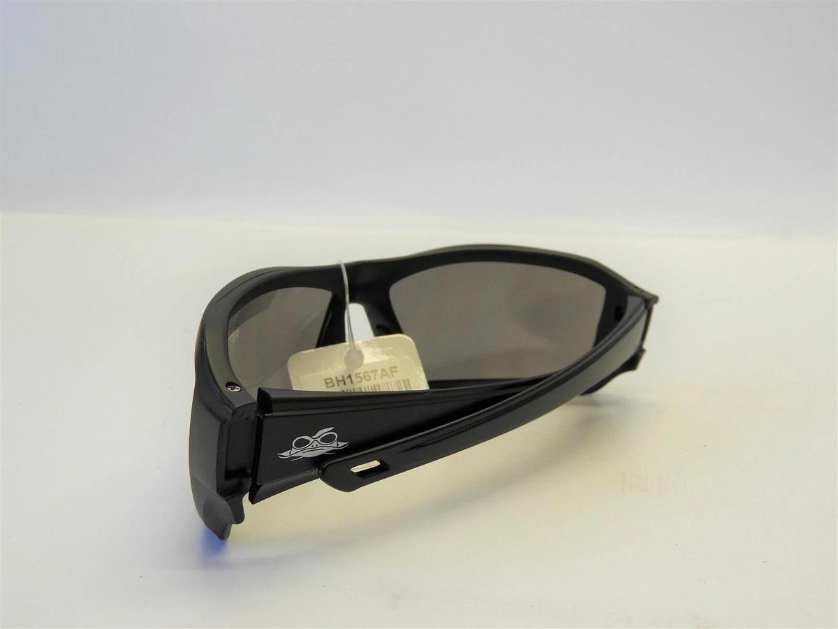 Pack Of 12 Bullhead Safety BH1567AF - Walleye Silver Mirror Anti-Fog Lens