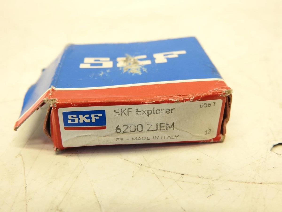 3Pk NEW SKF 6200-ZJEM ONE SIDE OPEN BALL BEARING