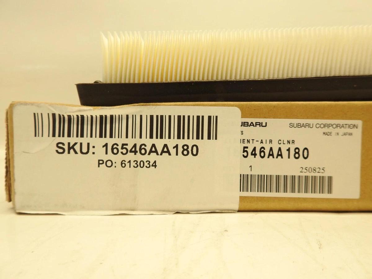 Subaru 16546AA180 ELEMENT AIR CLEANER FILTER 2018-2021 WRX STi OEM Genuine ej257