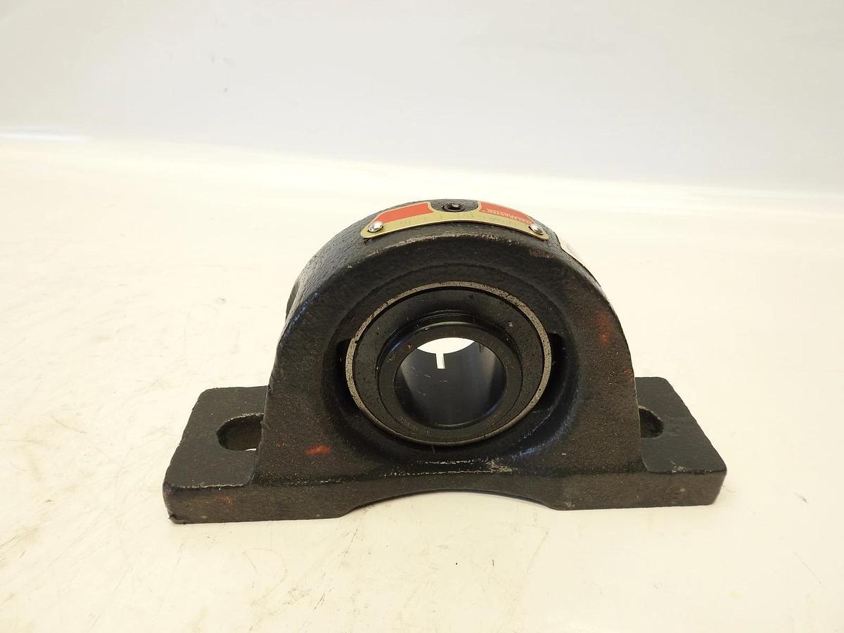 SealMaster NPMH-19T 1.1875'' Dia. Two Bolt Pillow Block Bearing, Contact Seal