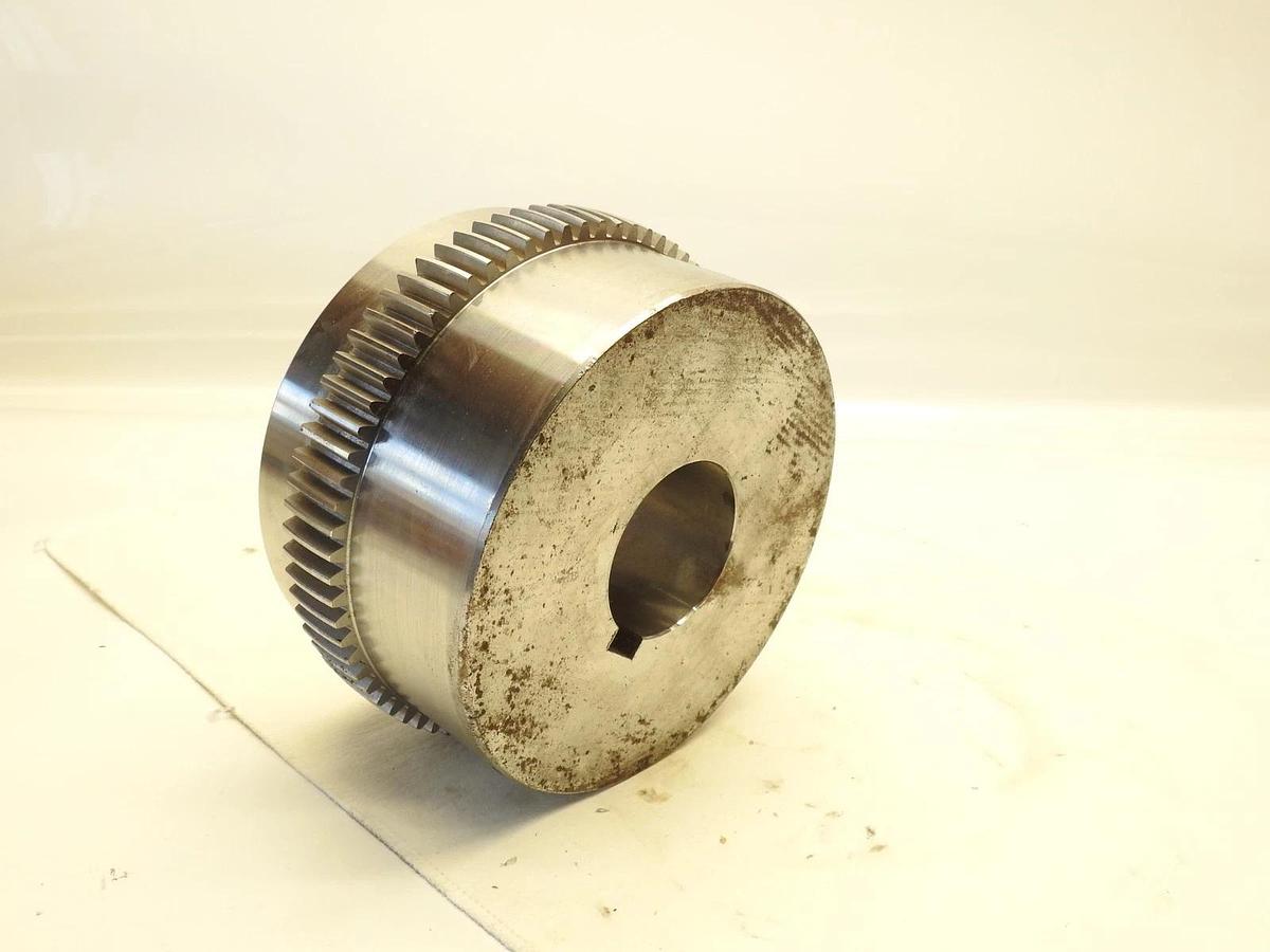 Falk 7-inch Gear Coupling Hub 1035G Series 2.4375 in Bore with Keyway