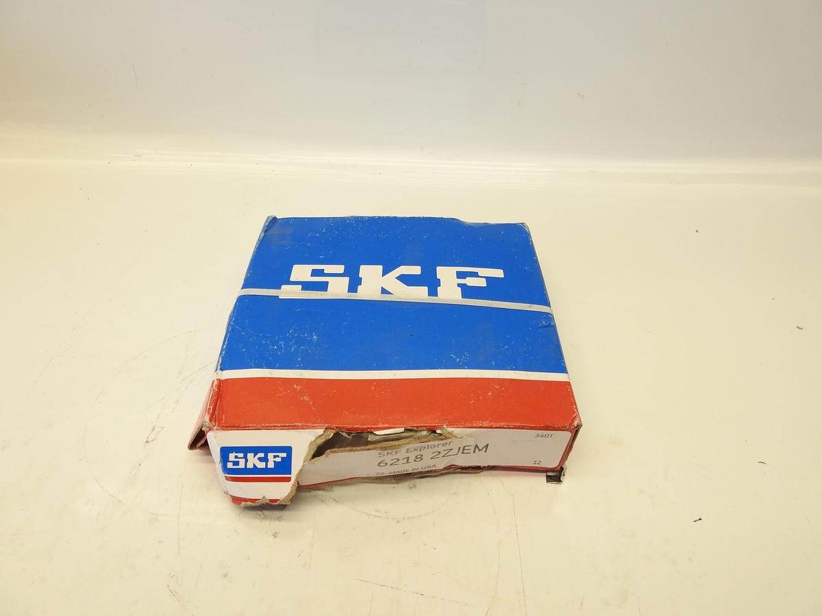SKF Explorer 6218 2ZJEM Shielded Deep Groove Bearing NEW OPEN BOX.