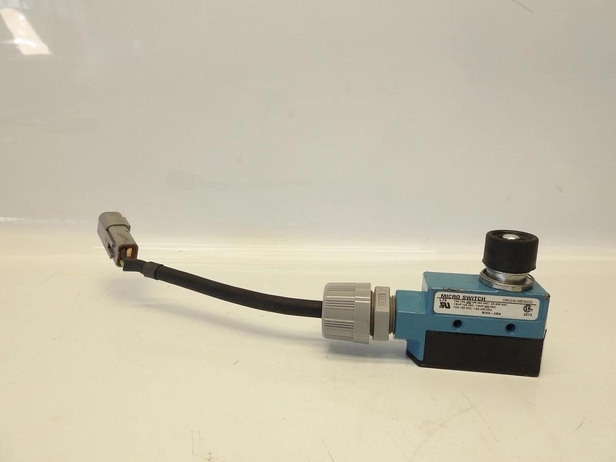 Honeywell Micro Switch Bze6-2Rn Limit Switch, Plunger, 1Nc/1No, 15A @ 600V Ac,
