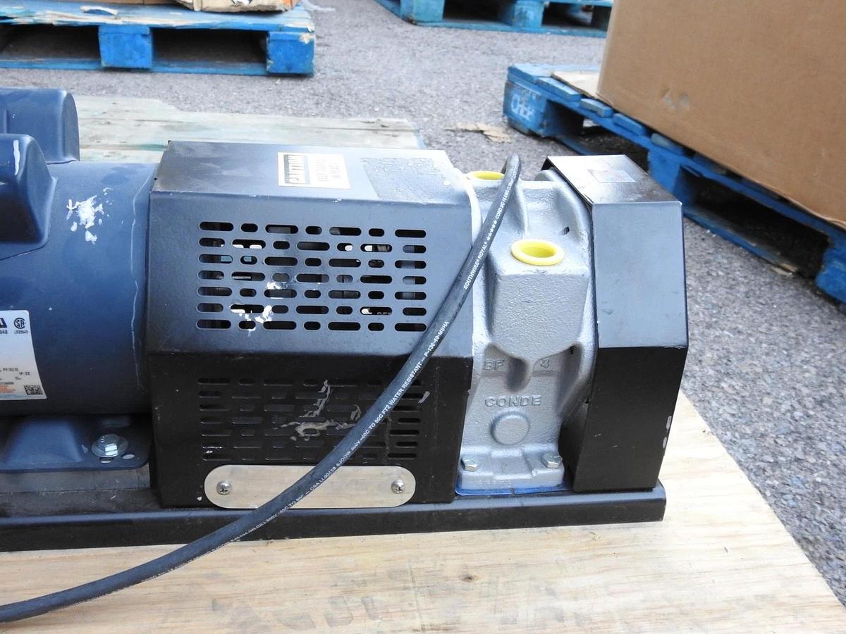 New Genuine Leeson 113266.00 M6K17DB30G Vaccum Pump Motor 60HZ 1740 RPM 115/208-