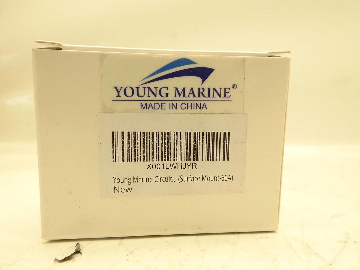 Young Marine Circuit Breaker for Boat Trolling with Manual Reset,Water Proof,12V