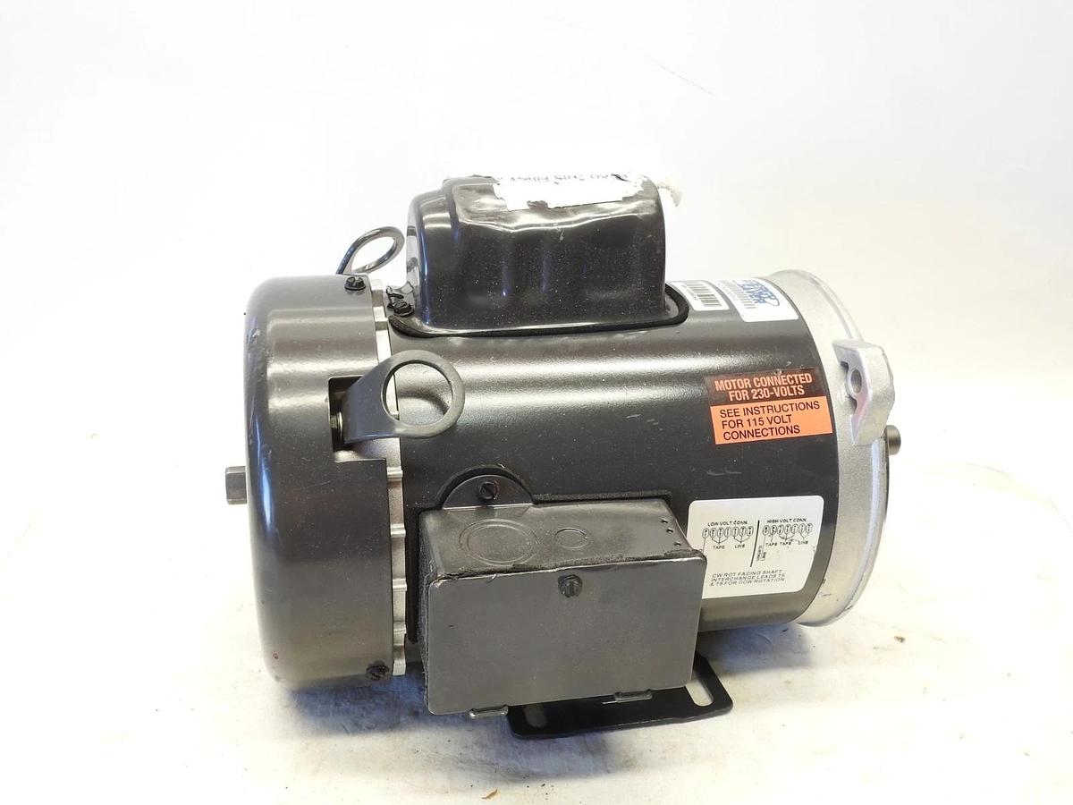 US Motors (Nidec) FD1CM2PZY Farm Duty - Auger Drive Motor - 1 ph, 1 hp, 1800 rpm