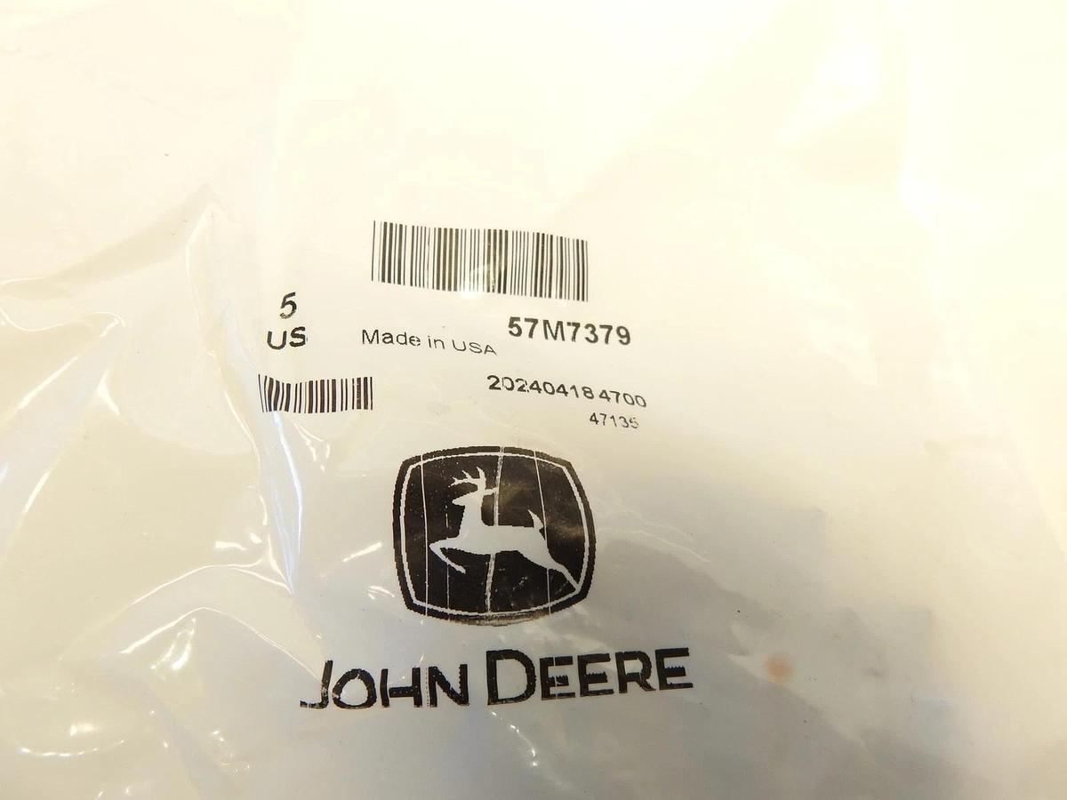 5PK OEM JOHN DEERE ELECTRICAL CONNECTOR HOUSING 57M7379