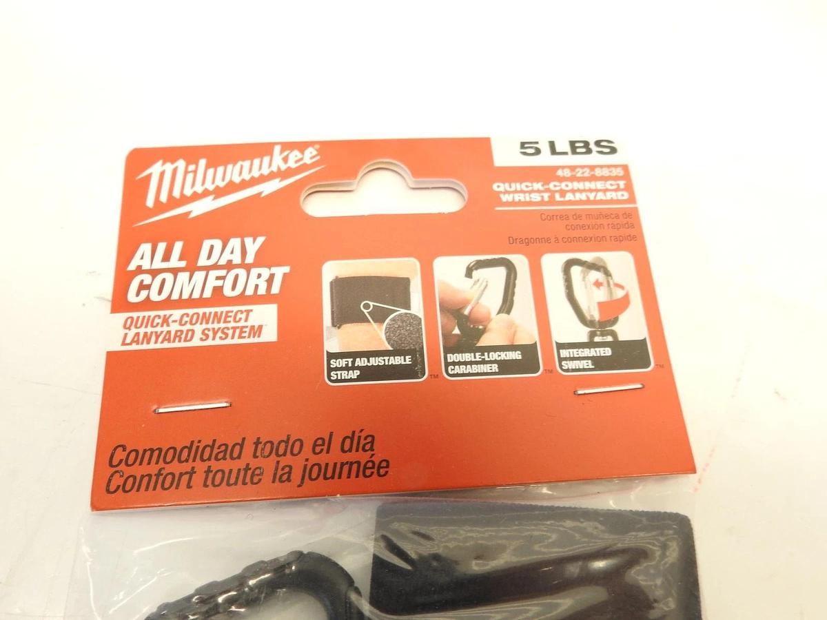 New Oem Milwaukee Tool 48-22-8835 5 Lb. Quick-Connect Wrist Lanyard
