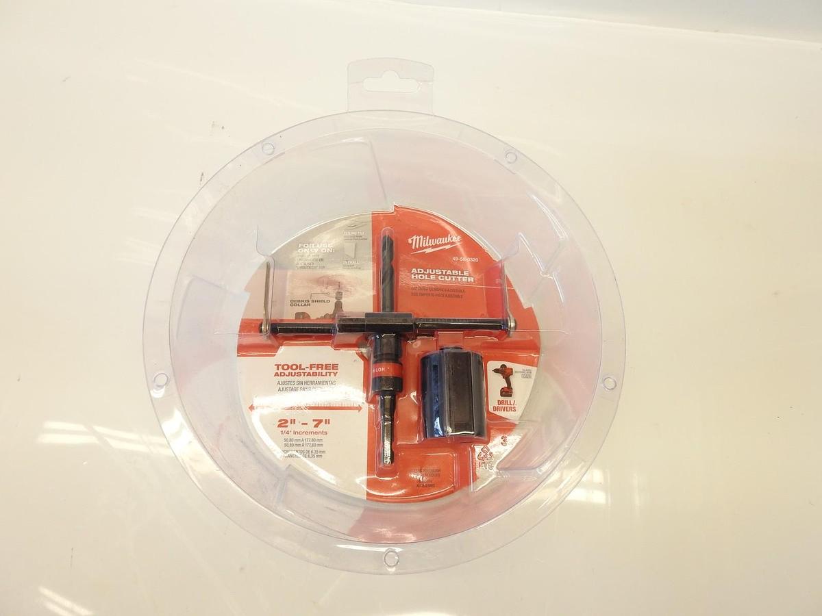 Oem Milwaukee 49-56-0320 2-7in Adjustable Hole Cutter