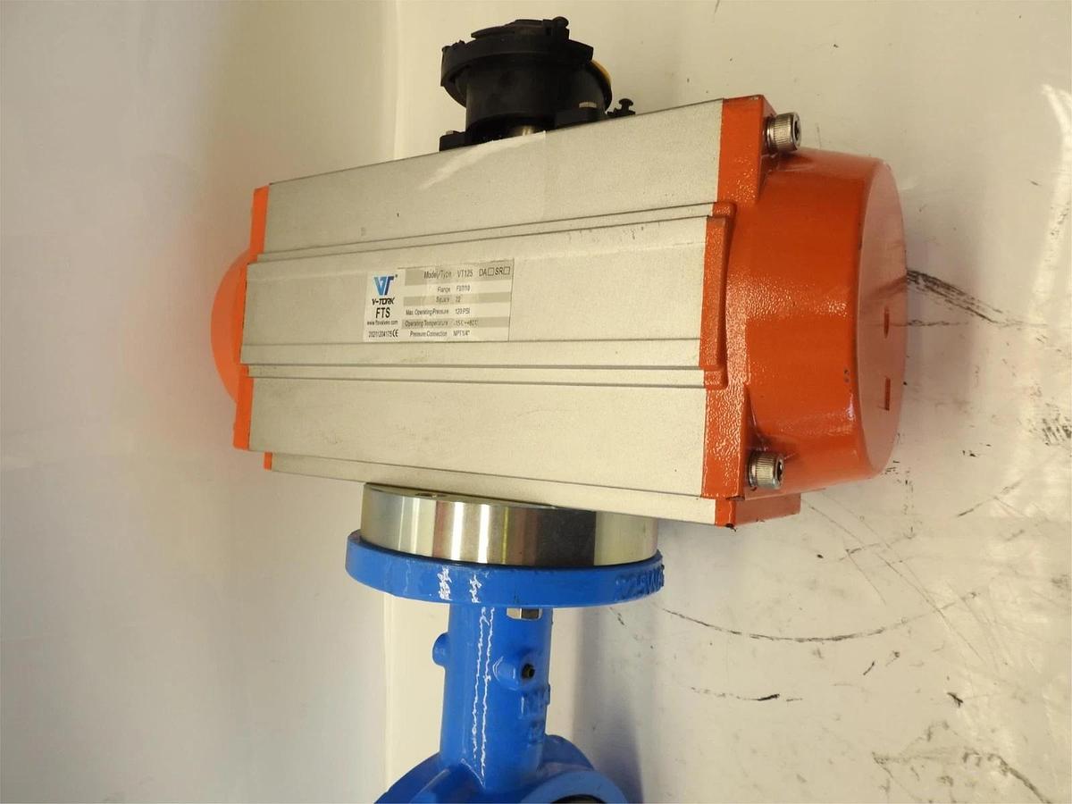 Vtork Vt125 With 8" Butterfly Valve 51-DI-SS-S6-E-N