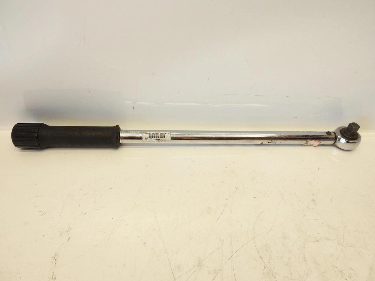 Craftsman Model 44546 Digitork Digital Torque Wrench, 1/2” Drive 250 Ft Lbs USA