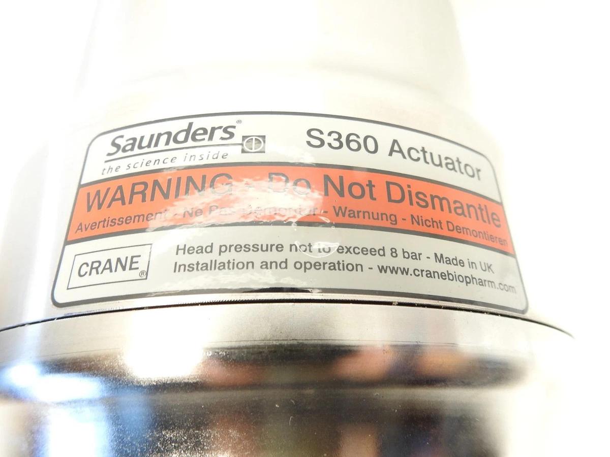New Genuine Saunders S360 Actuator  2.500-SLT5 SAU-SLT52500 P336419
